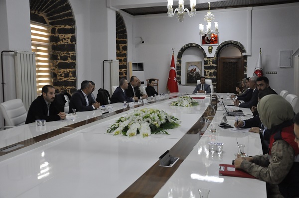 Kaymakamımız Sayın Aziz GÖLBAŞI Başkanlığında  Kadına Yönelik Şiddetle Mücadele Koordinasyon İzleme ve Değerlendirme Toplantısı Yapıldı